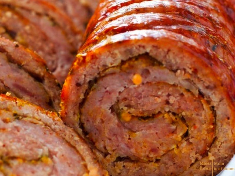 Мясной рулет классический рецепт