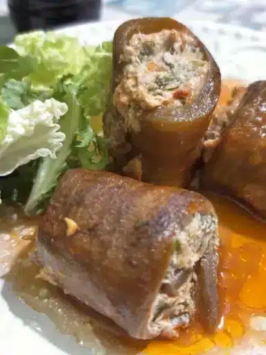 Баклажаны в духовке с фаршем: простой рецепт