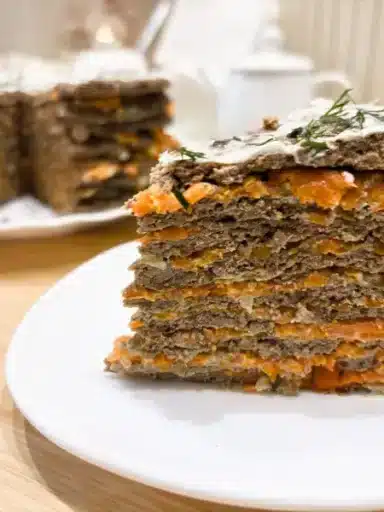 Печінковий торт: рецепт