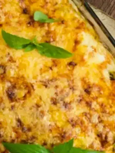 Грибна лазанья з овочами рецепт