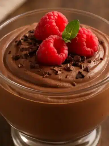 Шоколадний мус без сирих яєць