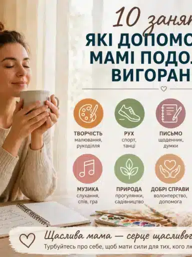 Мистецтво бути в ресурсі: 10 хобі, що рятують від вигорання