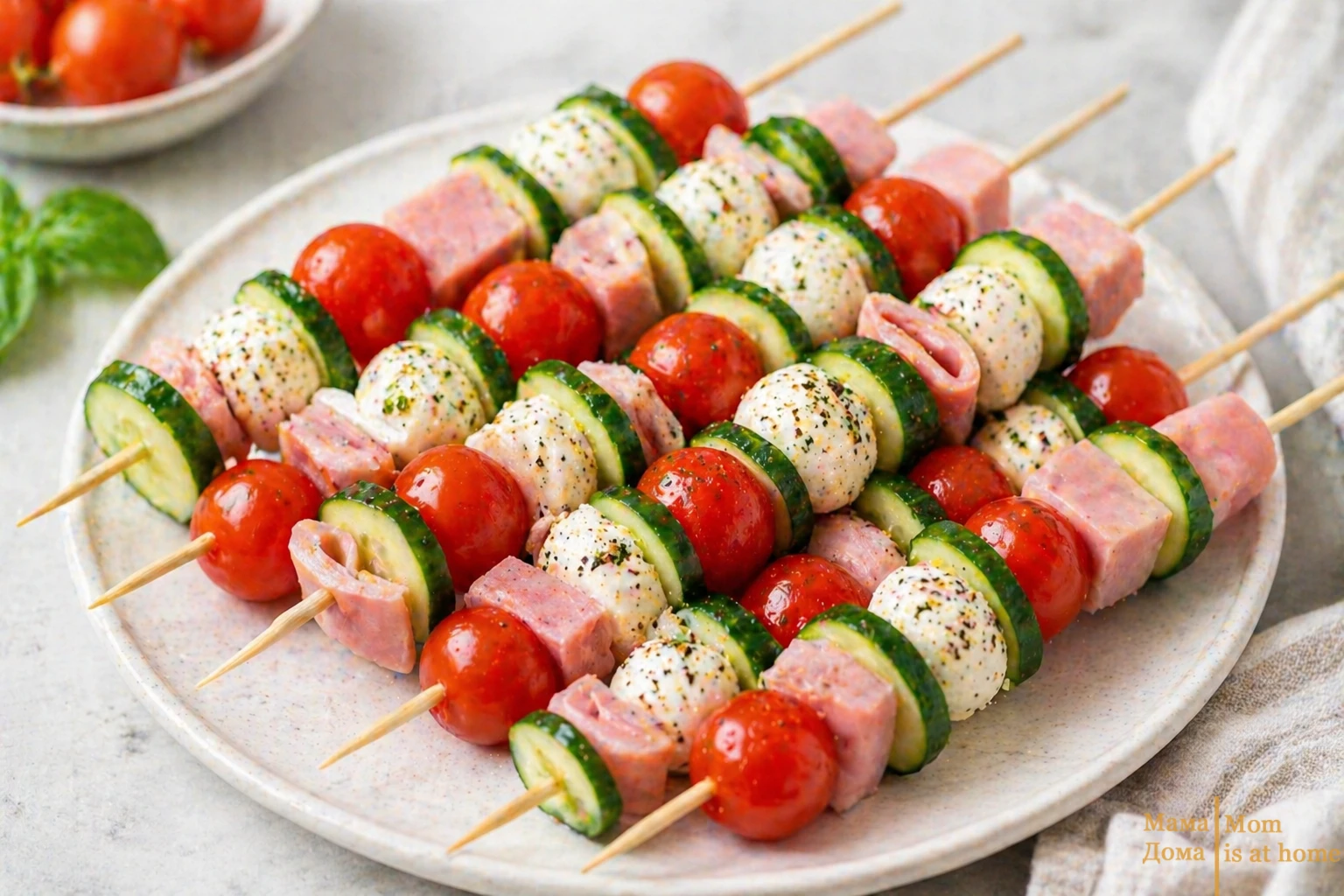 Savory "Anti-Pasto" Kabobs